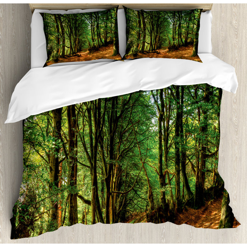 East Urban Home Woodland Duvet Cover Set | Wayfair